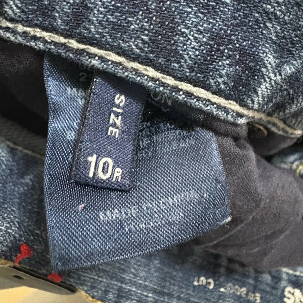Express Women's Blue Boot Cut Jeans - Picture 3 of 3